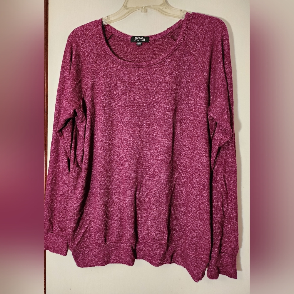 Buffalo. Plum Sweater. Size M